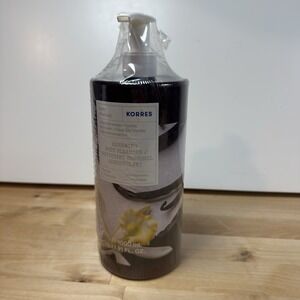 #Korres 1-Liter Mediterranean Vanilla Renewing Body Cleanser JUMBO 33.81 fl oz